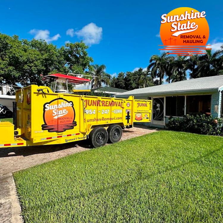 Rental Property Cleanouts with Sunshine State Junk Removal in Weston, Florida