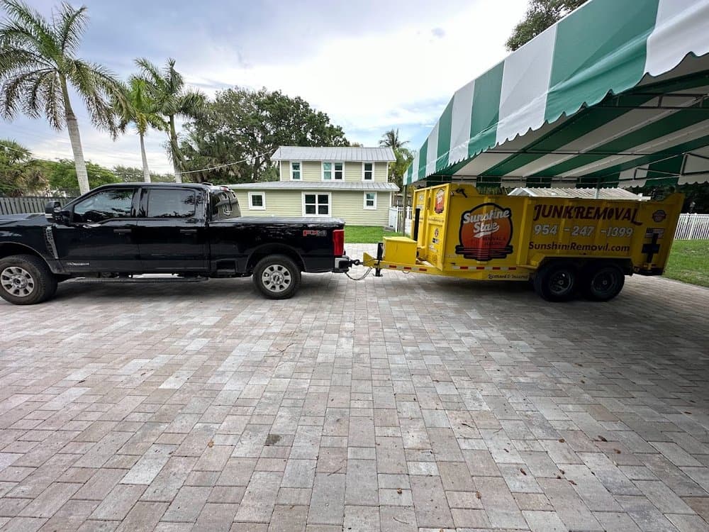 Sunshine State Removal ft lauderdale Florida Trailer rentals
