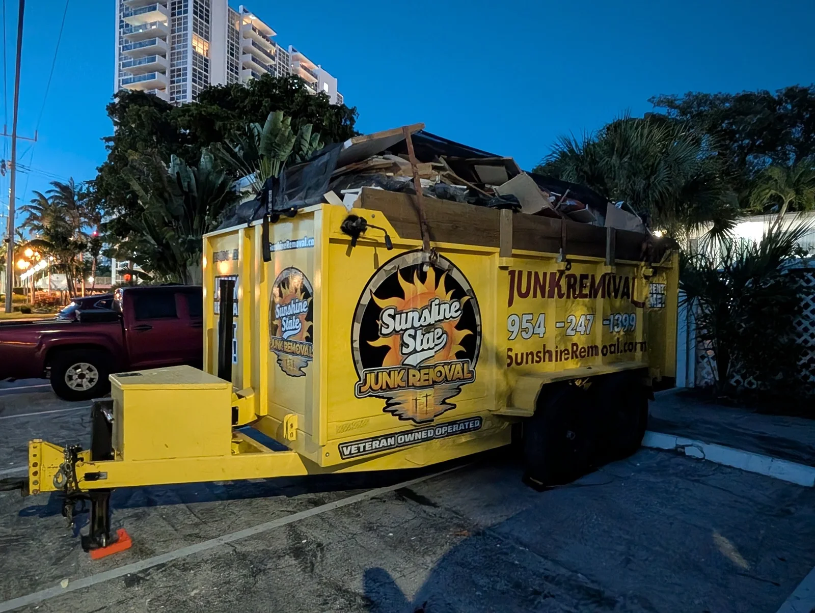 sunshine state removal dumpster