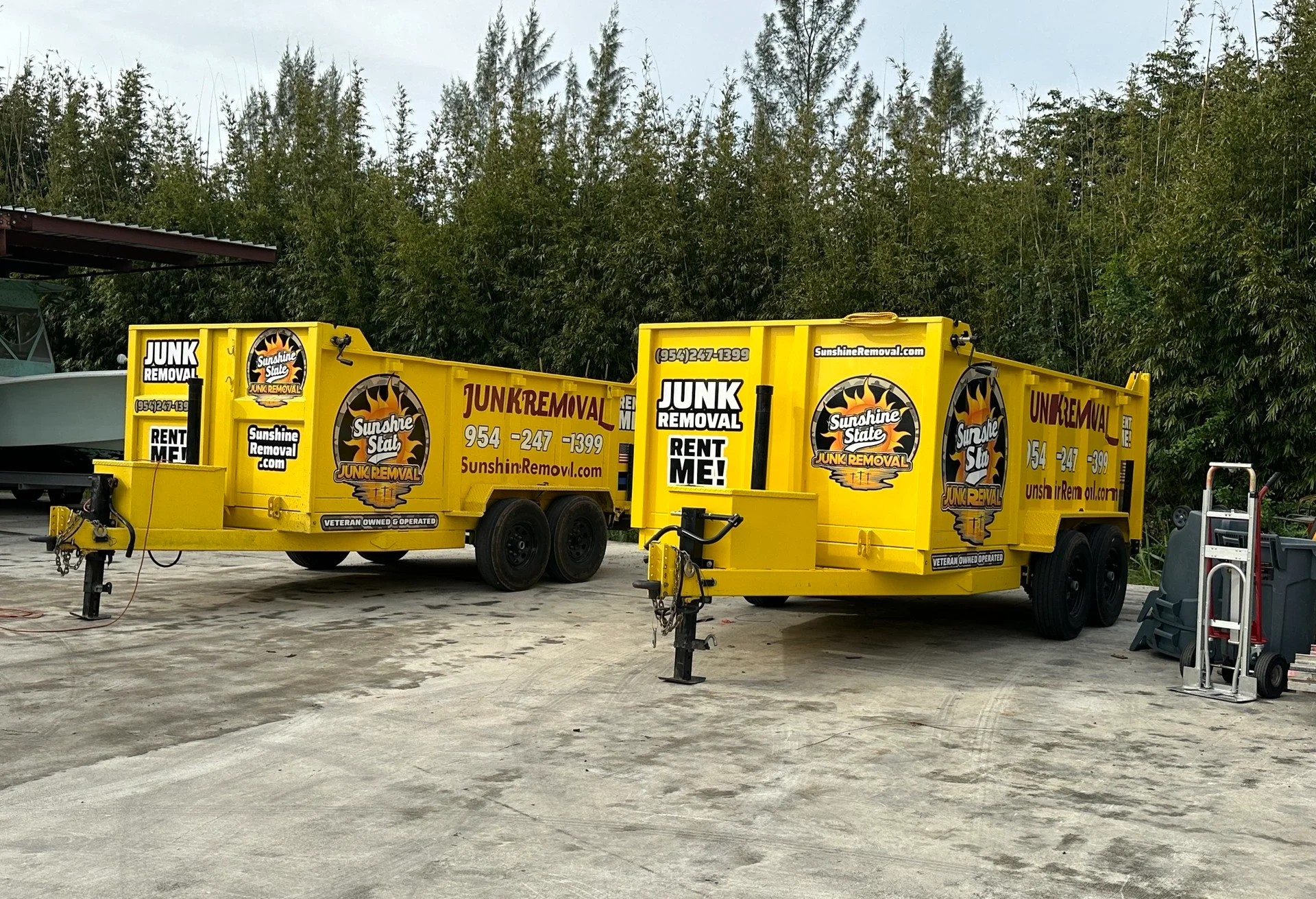 two-yellow-dumpster-sunshines-state